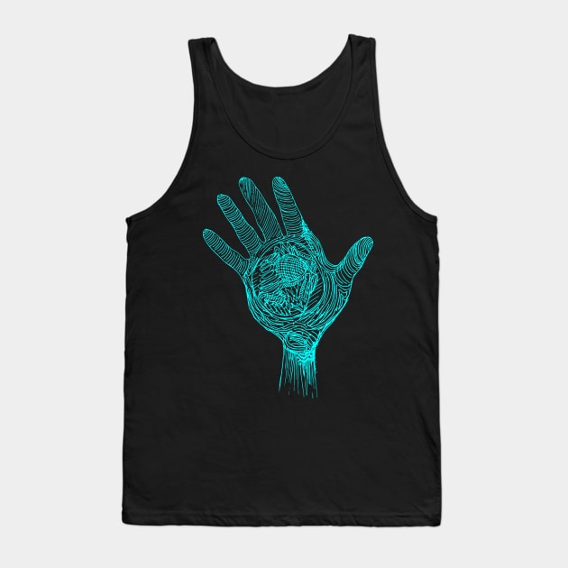 Your Own hand Tank Top by Hariessy_Studio